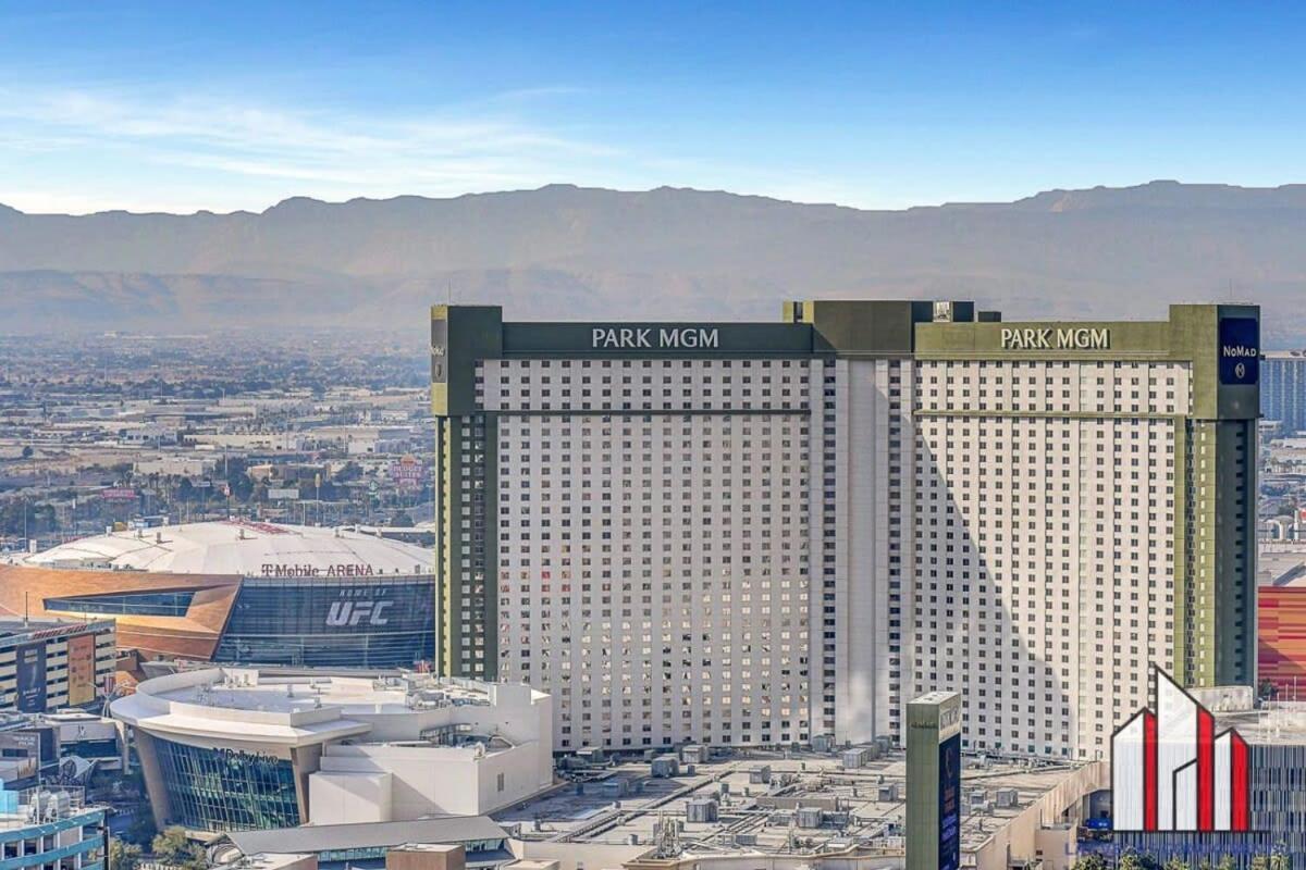 Mgm Signature-32-607 F1 Track & Strip View Balcony Las Vegas Bagian luar foto